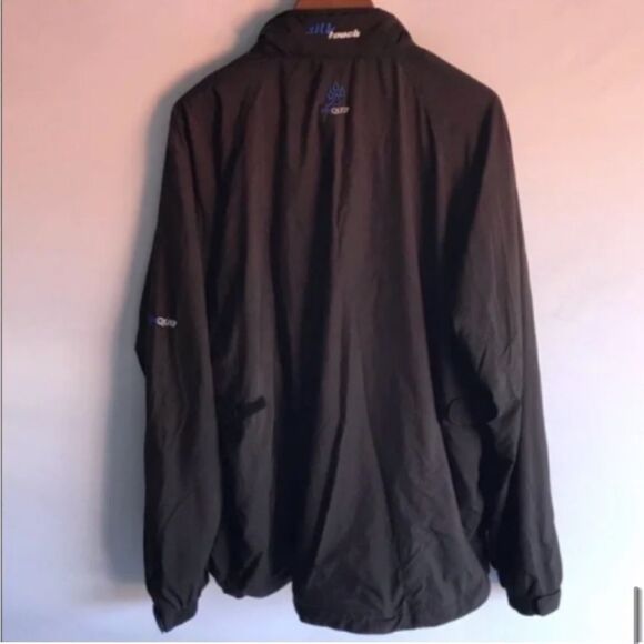 Men’s Silk Touch ProQuip Black Windbreaker Jacket - Picture 8 of 8